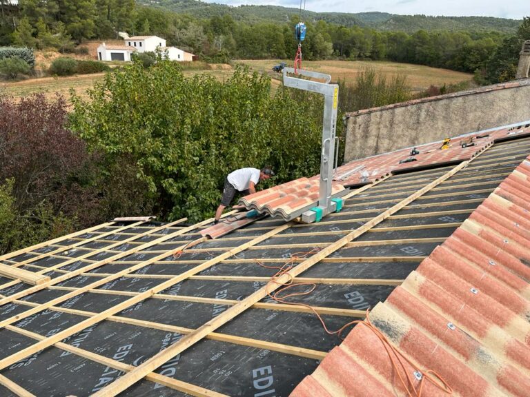 Plaques sous tuiles pour une meilleure isolation
