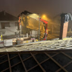 Rénovation couverture : levage de nuit